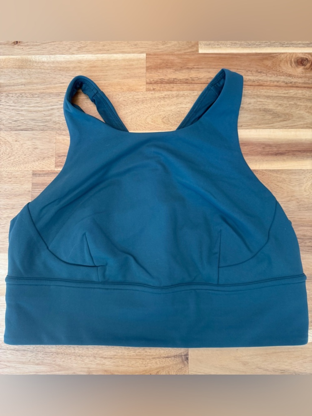 lululemon athletica green High-Neck Sports Bra